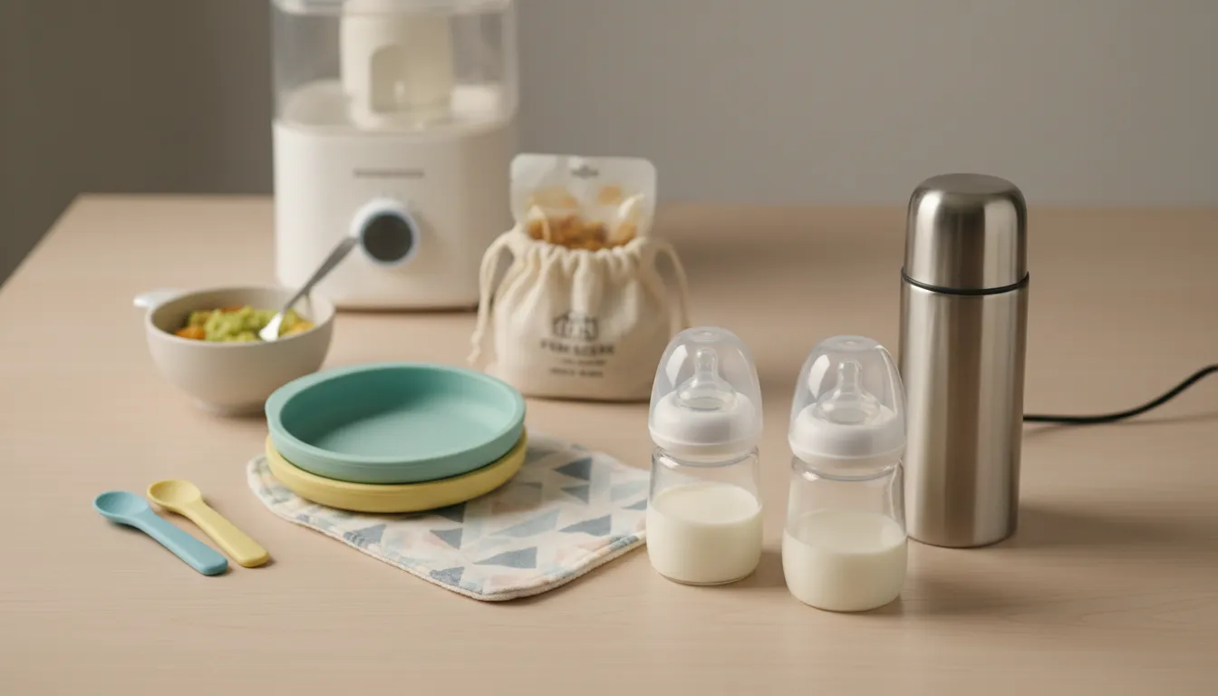 Alimentation bébé & biberons : tout l'équipement indispensable pour bien démarrer