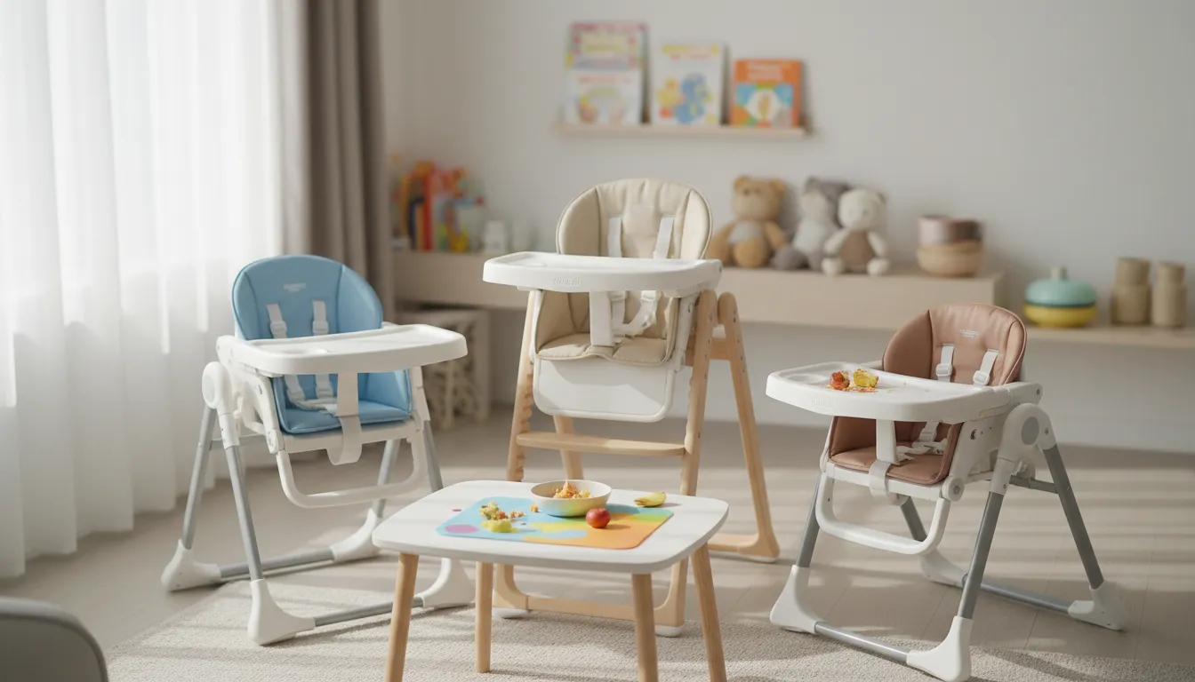 Chaises hautes bébé : tout savoir pour faire le bon choix dès la diversification